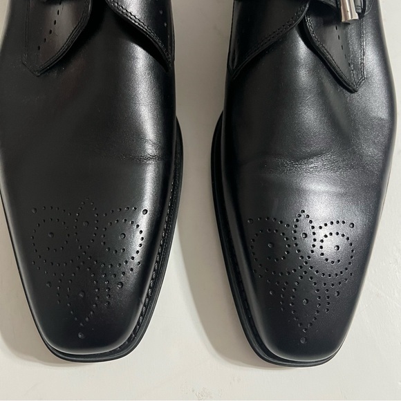 Magnanni Mallory Leather Monk Strap Dress Shoe (Men)